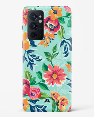 Flower Print on Canvas Hard Case Phone Cover-(OnePlus)