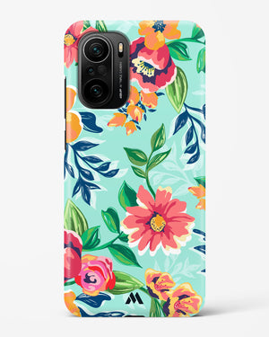 Flower Print on Canvas Hard Case Phone Cover (Xiaomi)
