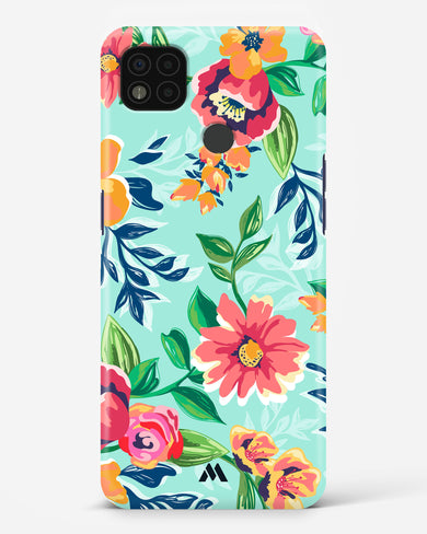 Flower Print on Canvas Hard Case Phone Cover (Xiaomi)