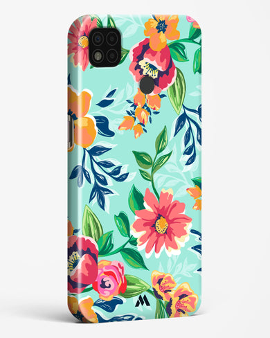 Flower Print on Canvas Hard Case Phone Cover (Xiaomi)