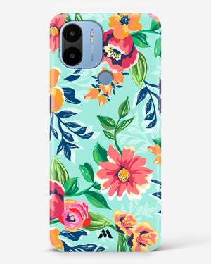 Flower Print on Canvas Hard Case Phone Cover (Xiaomi)