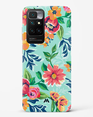 Flower Print on Canvas Hard Case Phone Cover-(Xiaomi)