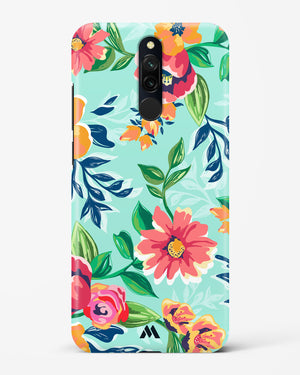 Flower Print on Canvas Hard Case Phone Cover-(Xiaomi)