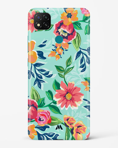 Flower Print on Canvas Hard Case Phone Cover-(Xiaomi)