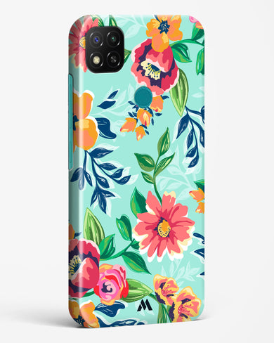 Flower Print on Canvas Hard Case Phone Cover-(Xiaomi)