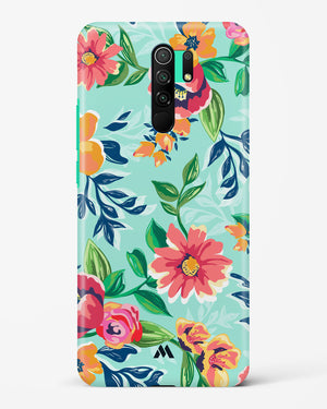 Flower Print on Canvas Hard Case Phone Cover (Xiaomi)