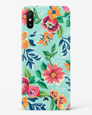Flower Print on Canvas Hard Case Phone Cover (Xiaomi)