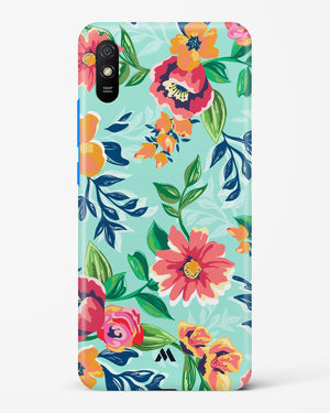 Flower Print on Canvas Hard Case Phone Cover (Xiaomi)