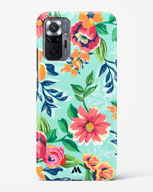 Flower Print on Canvas Hard Case Phone Cover (Xiaomi)
