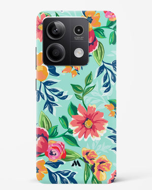 Flower Print on Canvas Hard Case Phone Cover (Xiaomi)