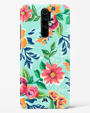 Flower Print on Canvas Hard Case Phone Cover-(Xiaomi)