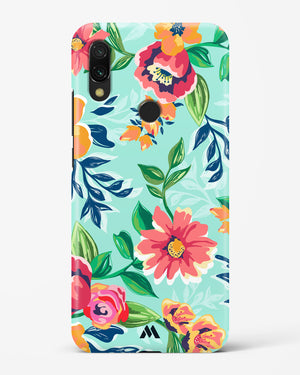 Flower Print on Canvas Hard Case Phone Cover-(Xiaomi)