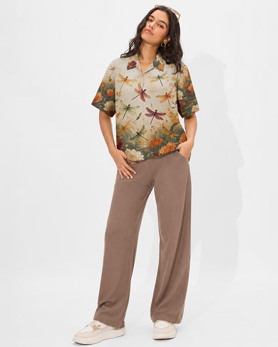 Dragonfly Meadow | Women Summer Shirt