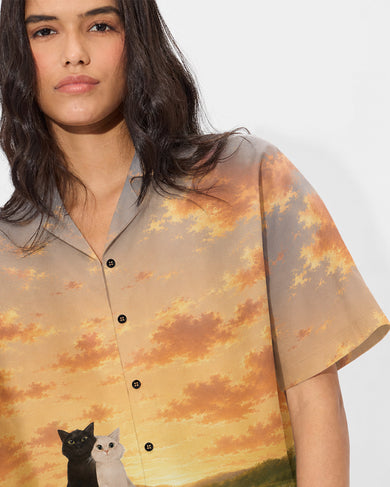 Sunset Companions | Women Summer Shirt