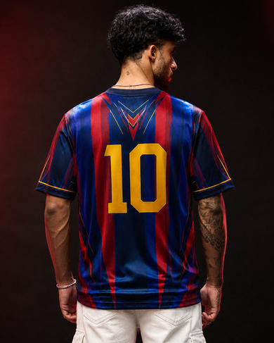Home kit Football Jersey | V-Neck Oversized T-shirt