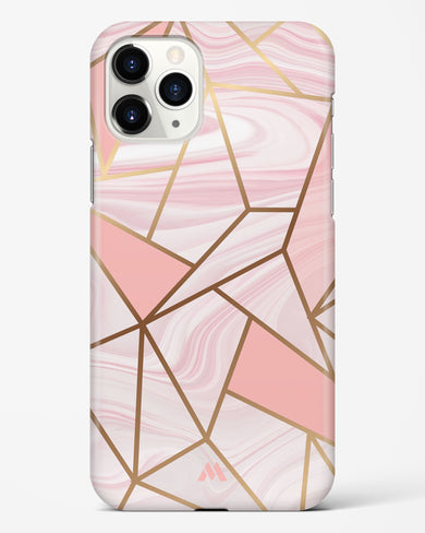 Liquid Marble in Pink Hard Case Phone Cover (Apple)