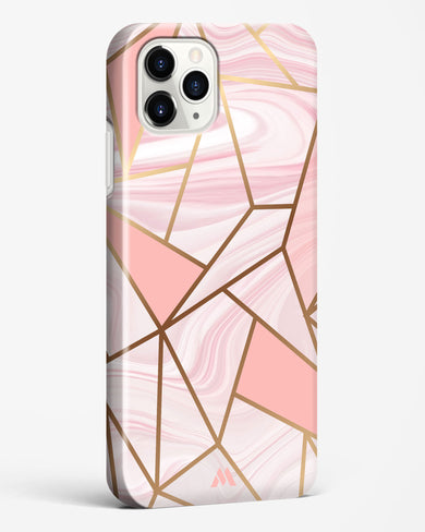 Liquid Marble in Pink Hard Case Phone Cover (Apple)