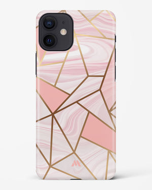 Liquid Marble in Pink Hard Case iPhone 12 Mini