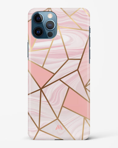 Liquid Marble in Pink Hard Case Phone Cover (Apple)