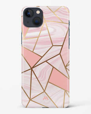 Liquid Marble in Pink Hard Case iPhone 14 Plus