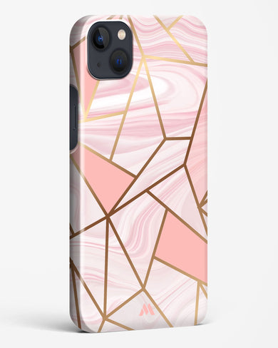 Liquid Marble in Pink Hard Case Phone Cover (Apple)