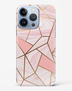 Liquid Marble in Pink Hard Case Phone Cover (Apple)