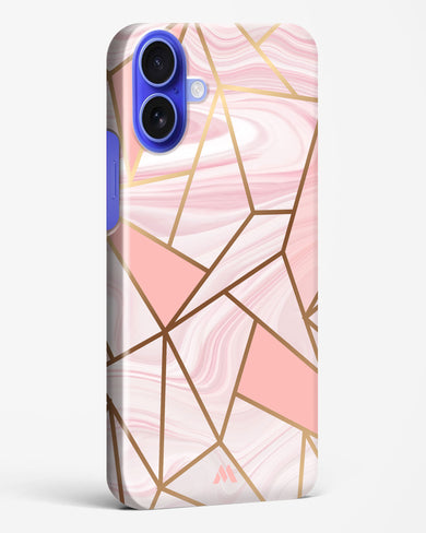 Liquid Marble in Pink Hard Case Phone Cover (Apple)