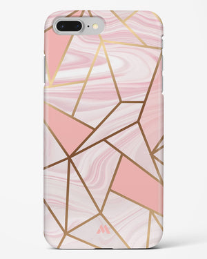 Liquid Marble in Pink Hard Case Phone Cover (Apple)