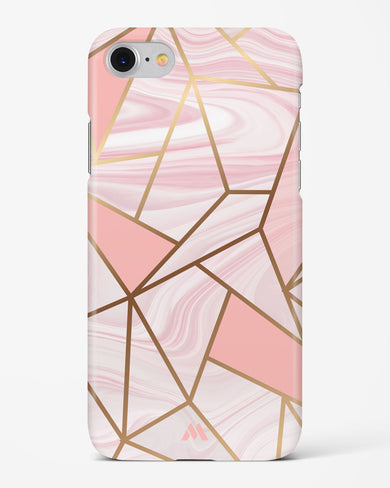 Liquid Marble in Pink Hard Case Phone Cover (Apple)