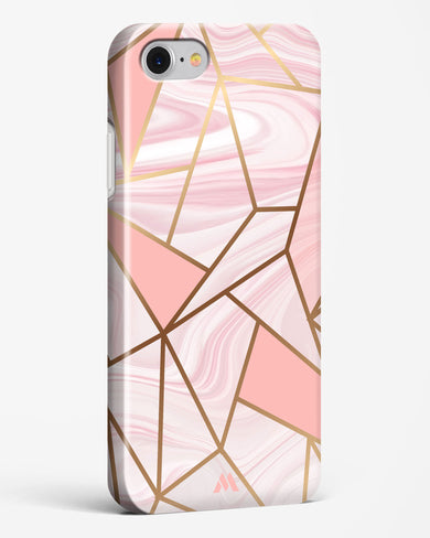 Liquid Marble in Pink Hard Case Phone Cover (Apple)