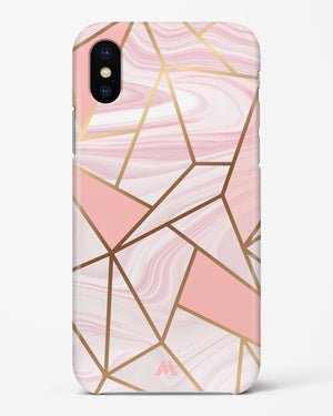 Liquid Marble in Pink Hard Case Phone Cover (Apple)