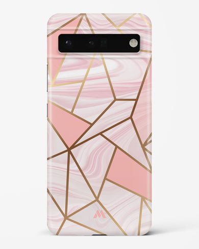 Liquid Marble in Pink Hard Case Phone Cover-(Google)