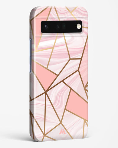 Liquid Marble in Pink Hard Case Phone Cover-(Google)