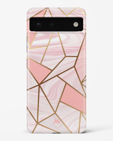 Liquid Marble in Pink Hard Case Phone Cover-(Google)