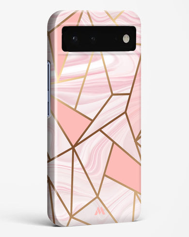 Liquid Marble in Pink Hard Case Phone Cover-(Google)