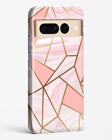 Liquid Marble in Pink Hard Case Phone Cover-(Google)