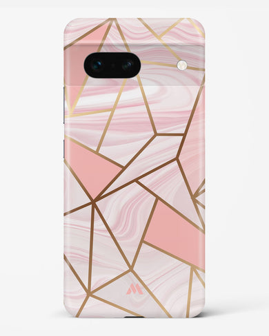 Liquid Marble in Pink Hard Case Phone Cover-(Google)