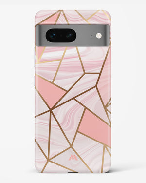 Liquid Marble in Pink Hard Case Phone Cover (Google)
