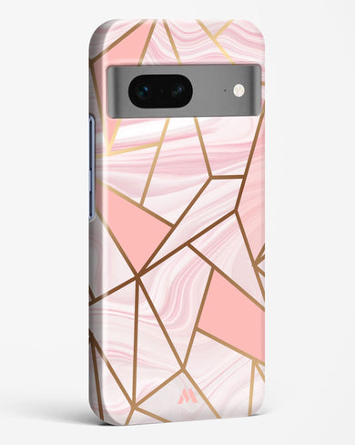 Liquid Marble in Pink Hard Case Phone Cover-(Google)