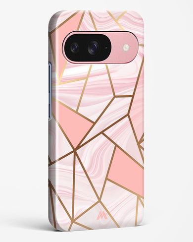 Liquid Marble in Pink Hard Case Phone Cover (Google)