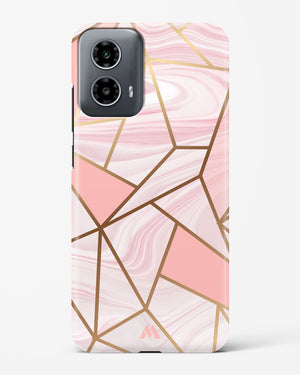 Liquid Marble in Pink Hard Case Phone Cover (Motorola)