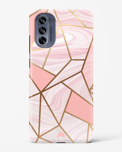 Liquid Marble in Pink Hard Case Phone Cover (Motorola)