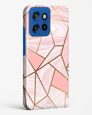 Liquid Marble in Pink Hard Case Phone Cover (Motorola)