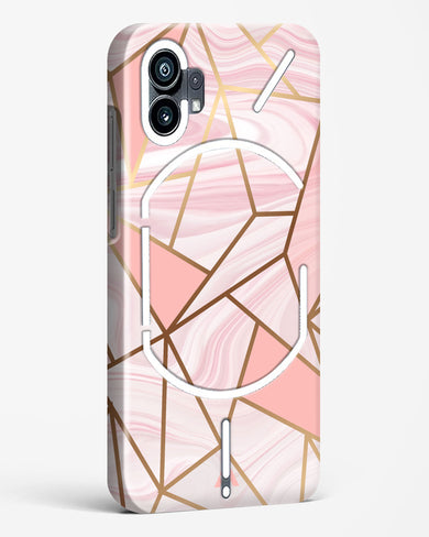 Liquid Marble in Pink Hard Case Phone Cover-(Nothing)