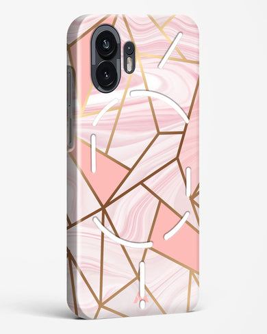 Liquid Marble in Pink Hard Case Phone Cover (Nothing)