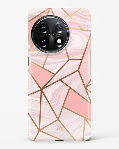 Liquid Marble in Pink Hard Case Phone Cover (OnePlus)