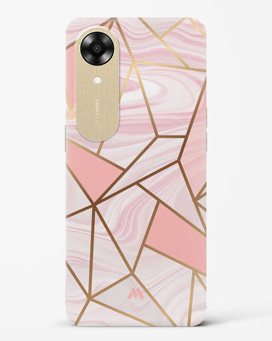 Liquid Marble in Pink Hard Case Phone Cover-(Oppo)