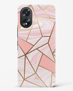 Liquid Marble in Pink Hard Case Phone Cover (Oppo)