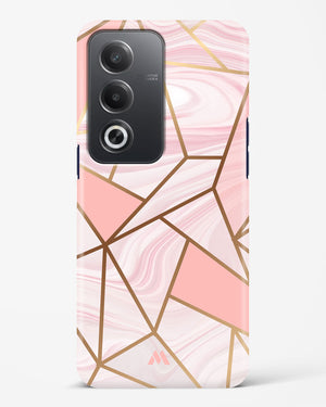 Liquid Marble in Pink Hard Case Phone Cover (Oppo)
