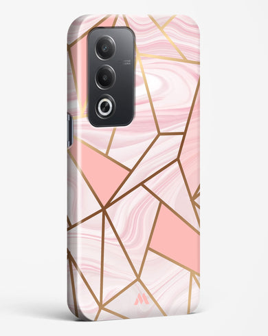 Liquid Marble in Pink Hard Case Phone Cover (Oppo)